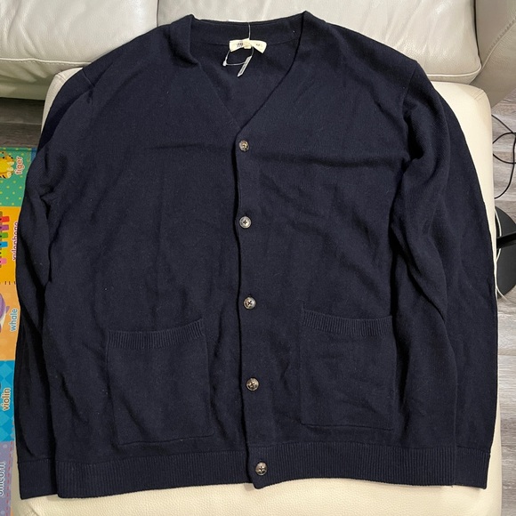NWT - Madewell Men’s 100% Merino Wool Cardigan - Size XXL - Picture 4 of 9